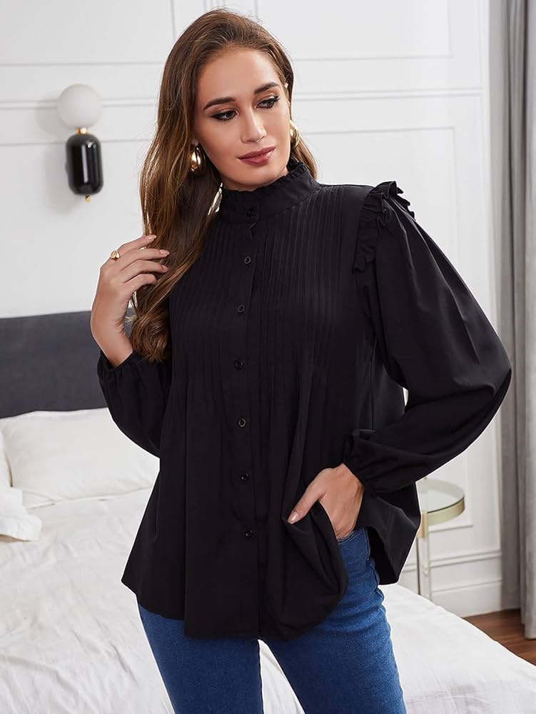 Stylish Black Blouses